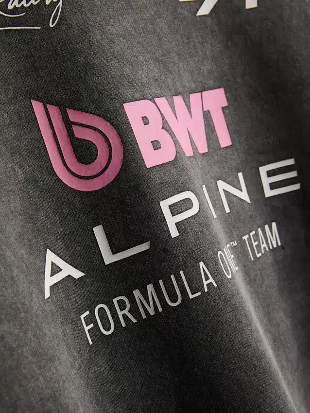 Mikina s potiskem týmu BWT Alpine Formula One