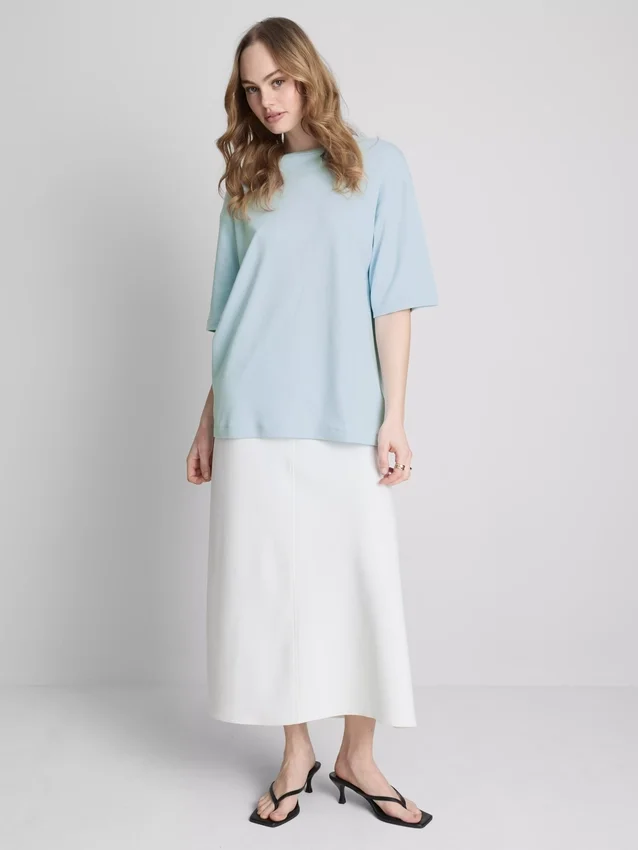 Nezbytné oversized bavlněné tričko