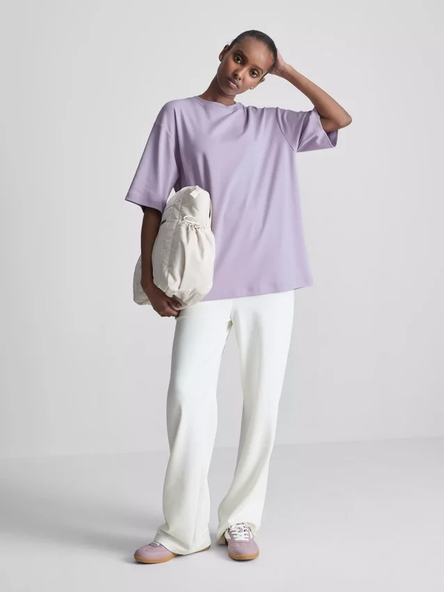 Nezbytné oversized bavlněné tričko