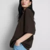 Nezbytné oversized bavlněné tričko