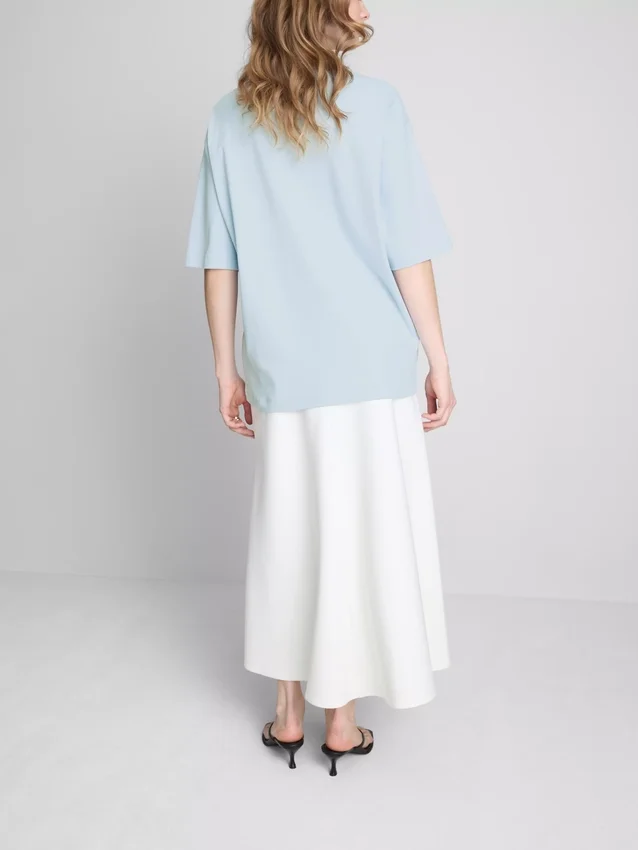 Nezbytné oversized bavlněné tričko