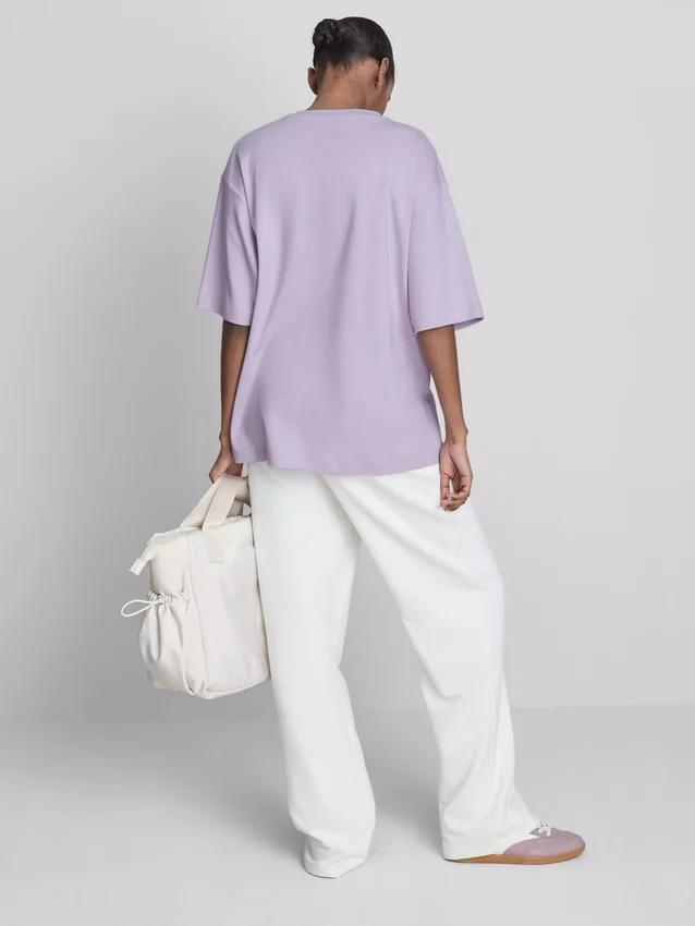 Nezbytné oversized bavlněné tričko