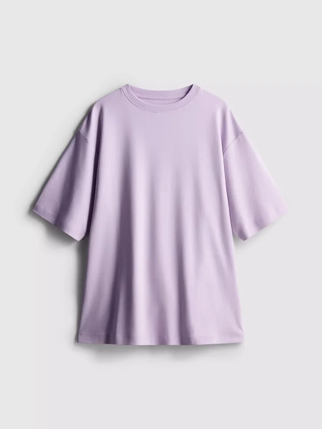 Nezbytné oversized bavlněné tričko
