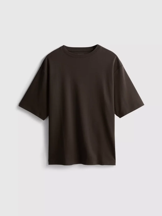 Nezbytné oversized bavlněné tričko