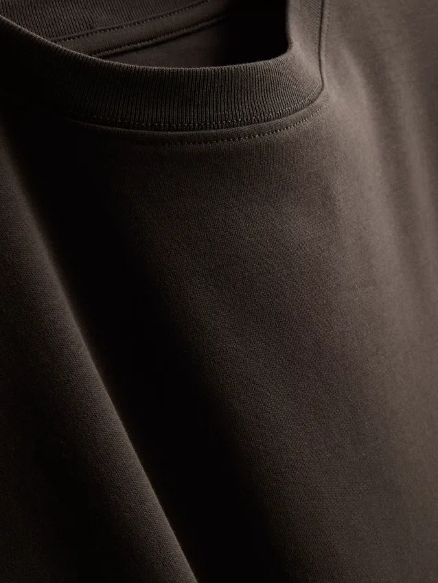 Nezbytné oversized bavlněné tričko