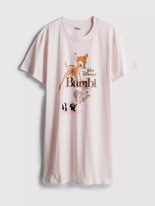 Noční košile s grafickým potiskem Bambi od Disneyho