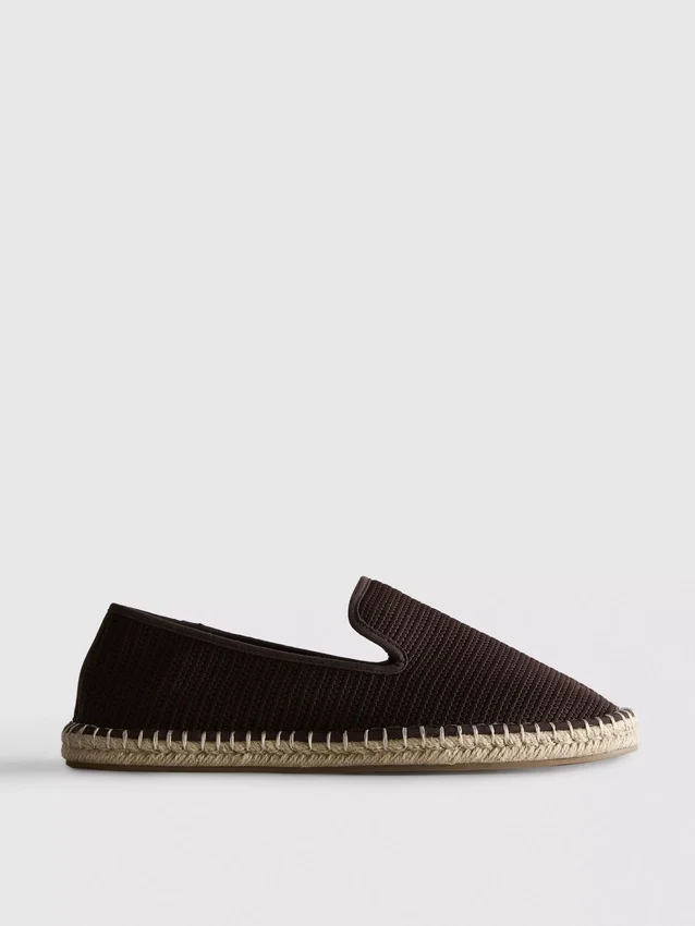 Nízké pletené espadrilky
