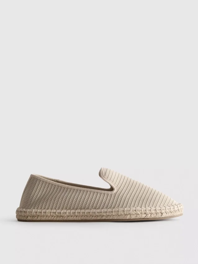 Nízké pletené espadrilky