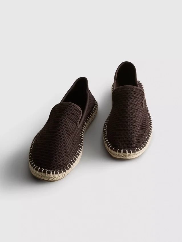 Nízké pletené espadrilky