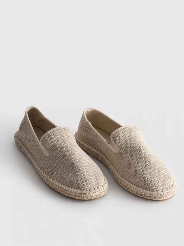 Nízké pletené espadrilky