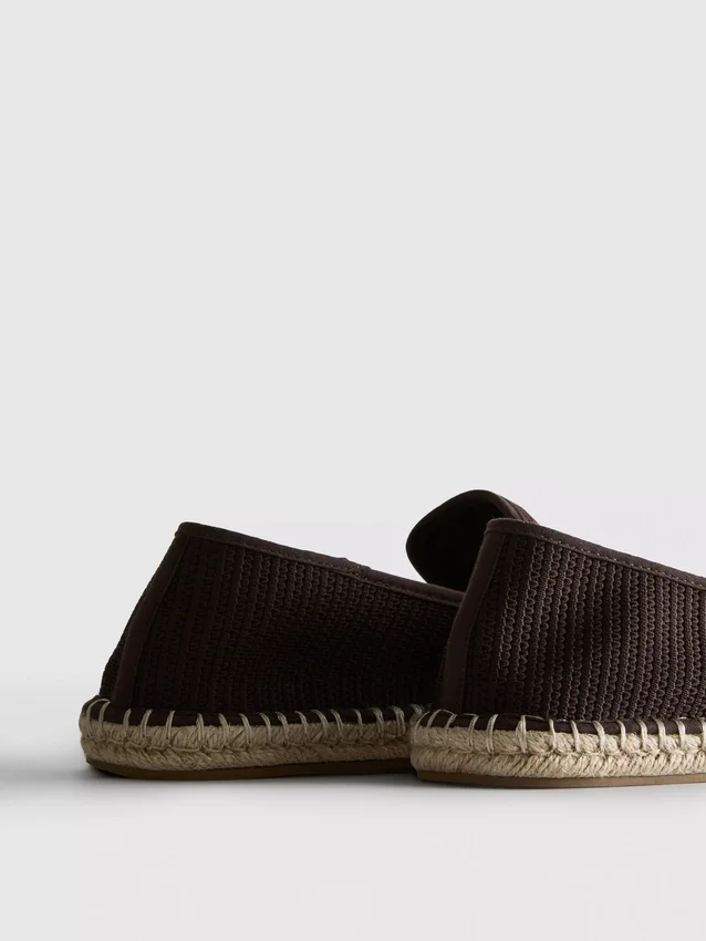 Nízké pletené espadrilky