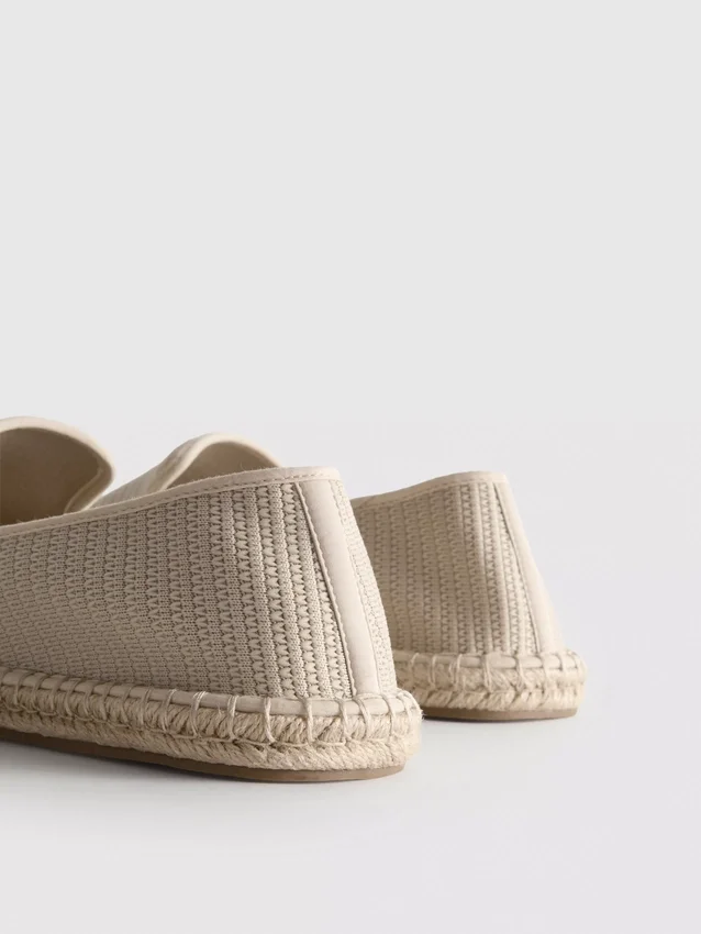Nízké pletené espadrilky