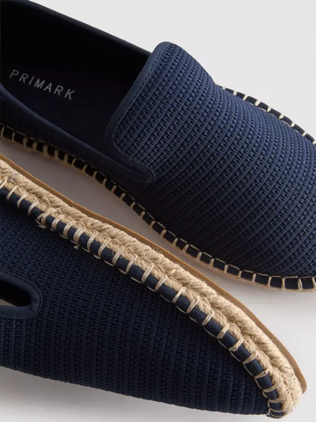 Nízké pletené espadrilky