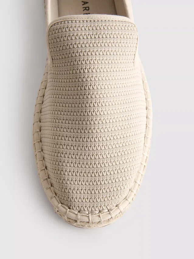 Nízké pletené espadrilky