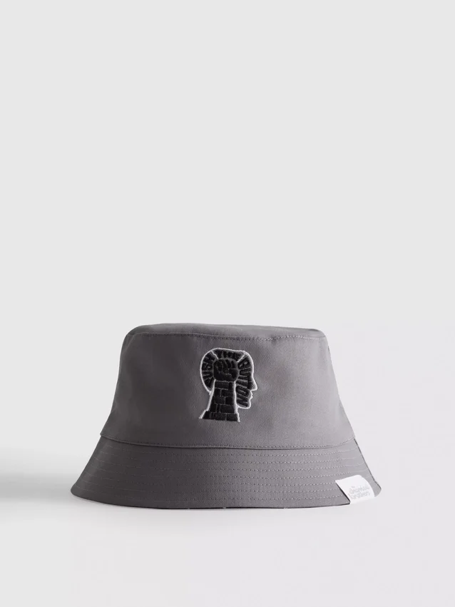 Oboustranný klobouk typu bucket hat s motivem Chemical Brothers