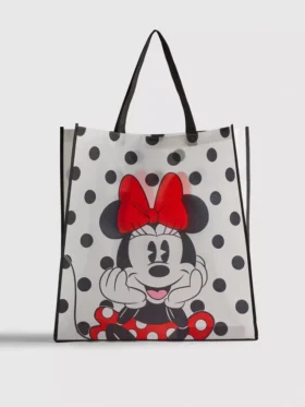 Opakovaně použitelná nákupní taška s motivem Minnie Mouse od Disneyho