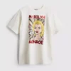 Oversized bavlněná košile s motivem Marilyn Monroe