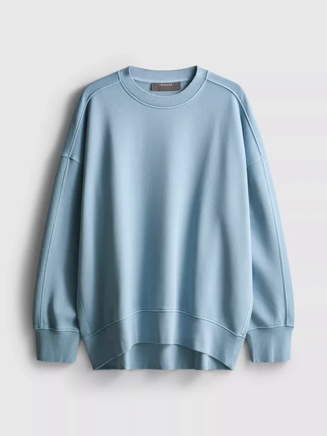 Oversized mikina s pokleslými rameny
