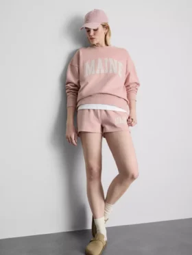 Oversized mikina z materiálu s vysokým podílem bavlny
