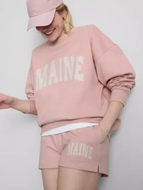 Oversized mikina z materiálu s vysokým podílem bavlny