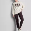 Oversized mikina z materiálu s vysokým podílem bavlny pro běžecký klub