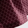 Plavky s geometrickým potiskem a stahovací šňůrkou