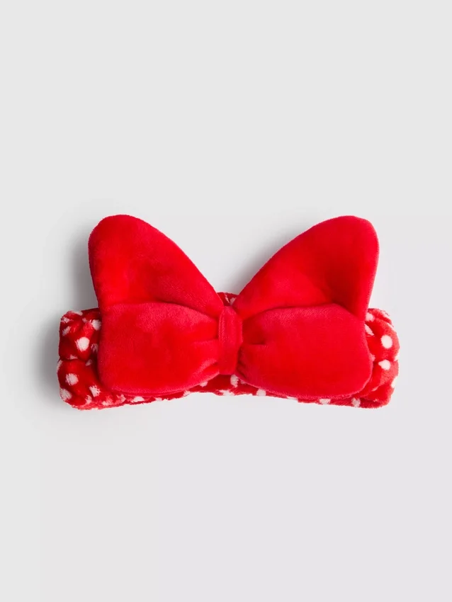 Plyšová čelenka s mašlí s motivem Minnie Mouse od Disneyho