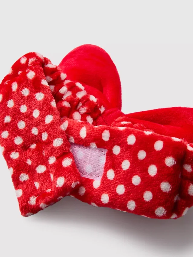 Plyšová čelenka s mašlí s motivem Minnie Mouse od Disneyho