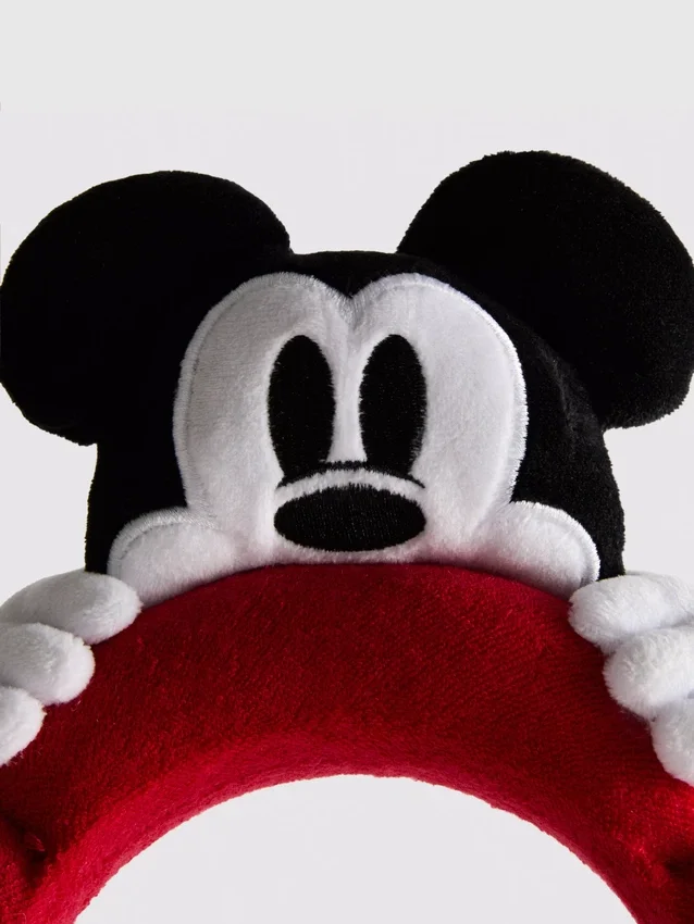 Plyšová čelenka s postavičkou Mickey Mouse od Disneyho