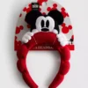Plyšová čelenka s postavičkou Mickey Mouse od Disneyho