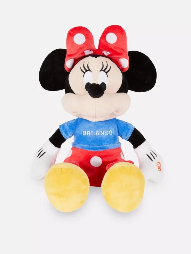 Plyšová hračka Minnie Mouse z Disneyho s motivem Orlanda