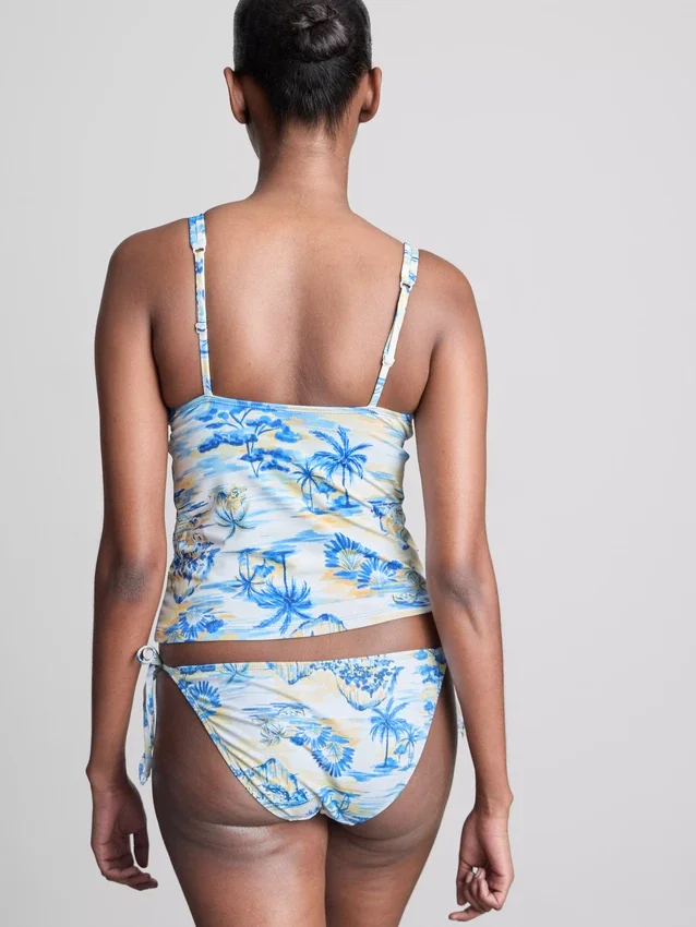 Potisknutý top tankini
