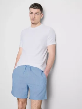 Pruhované kraťasy s pyžamem