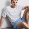 Pruhované kraťasy s pyžamem