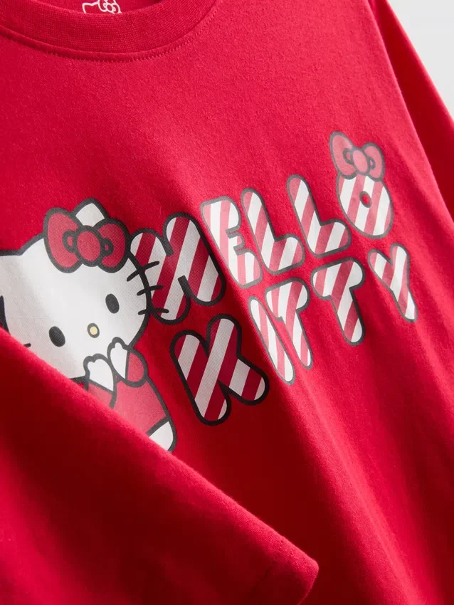 Pruhované pyžamo Hello Kitty