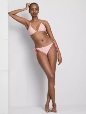 Pruhované trojúhelníkové bikiny s motivem hvězdice