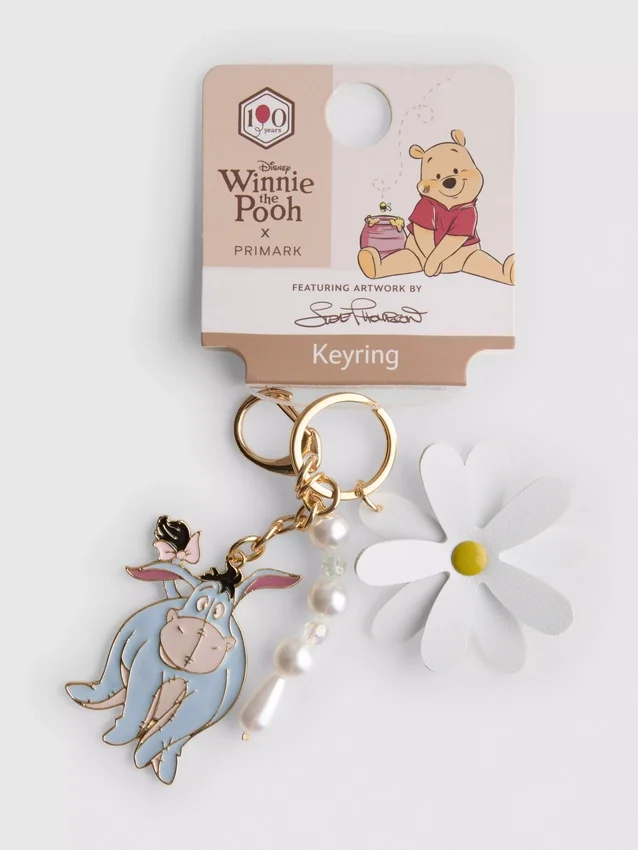 Přívěsek na klíče s postavičkou Eeyore z Medvídka Pú