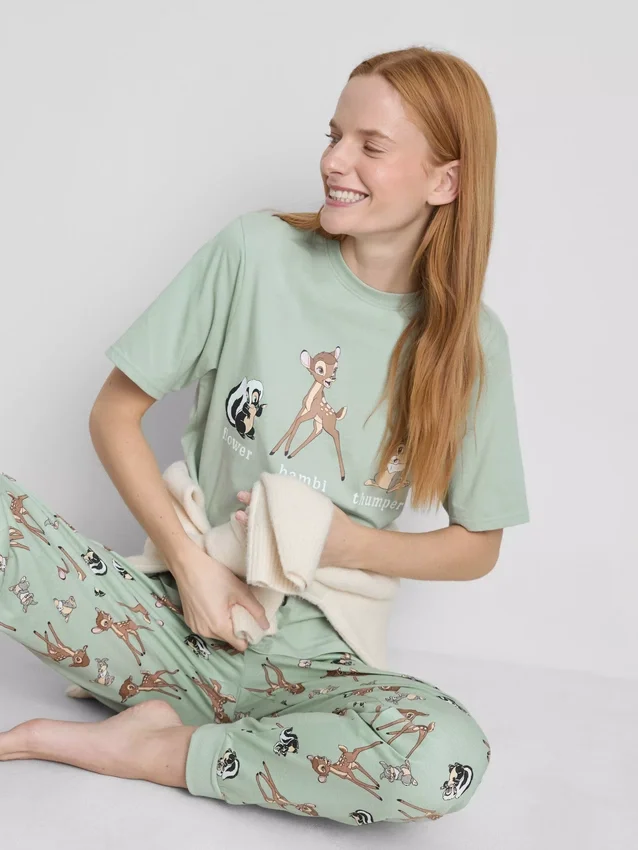 Pyžama s potiskem Bambi od Disneyho