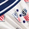 Pyžamo USA FC s topem bez ramínek a kraťasy s vysokým podílem bavlny