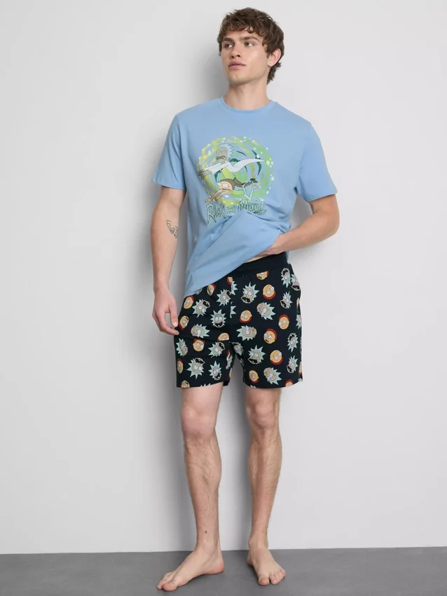 Pyžamová souprava Rick a Morty