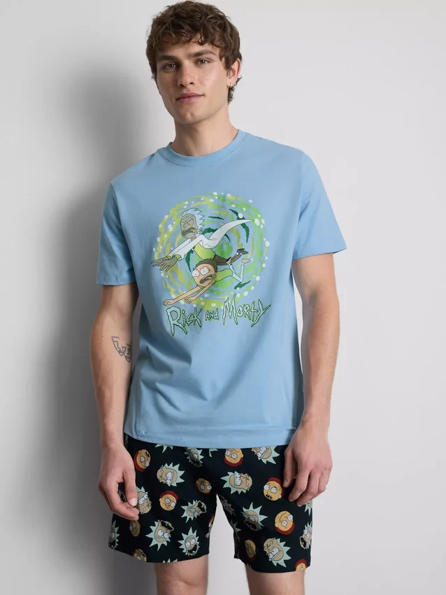 Pyžamová souprava Rick a Morty