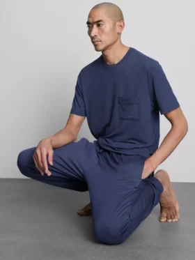 Pyžamový top s krátkými rukávy