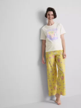 Pyžamový top s potiskem SpongeBob SquarePants OOTD