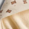 Ručník s kapucí s potiskem medvídků