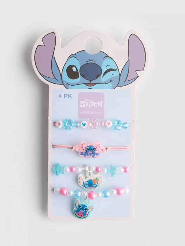 Sada 4 náramků Disney Stitch