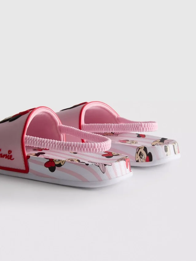 Sandály s páskem přes patu s motivem Minnie Mouse od Disneyho