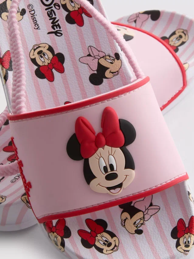 Sandály s páskem přes patu s motivem Minnie Mouse od Disneyho