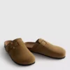Sandály typu clogs s přezkou