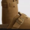 Sandály typu clogs s přezkou