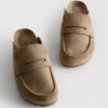 Sandály typu loafer clog